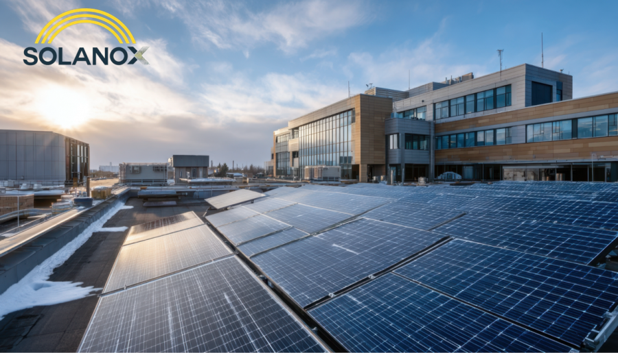 Mit Solanox produziert Ihre Klinik günstigen Strom - mit oder ohne Eigenkapital.