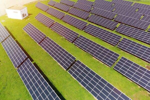 Solaranlage Hintergrund