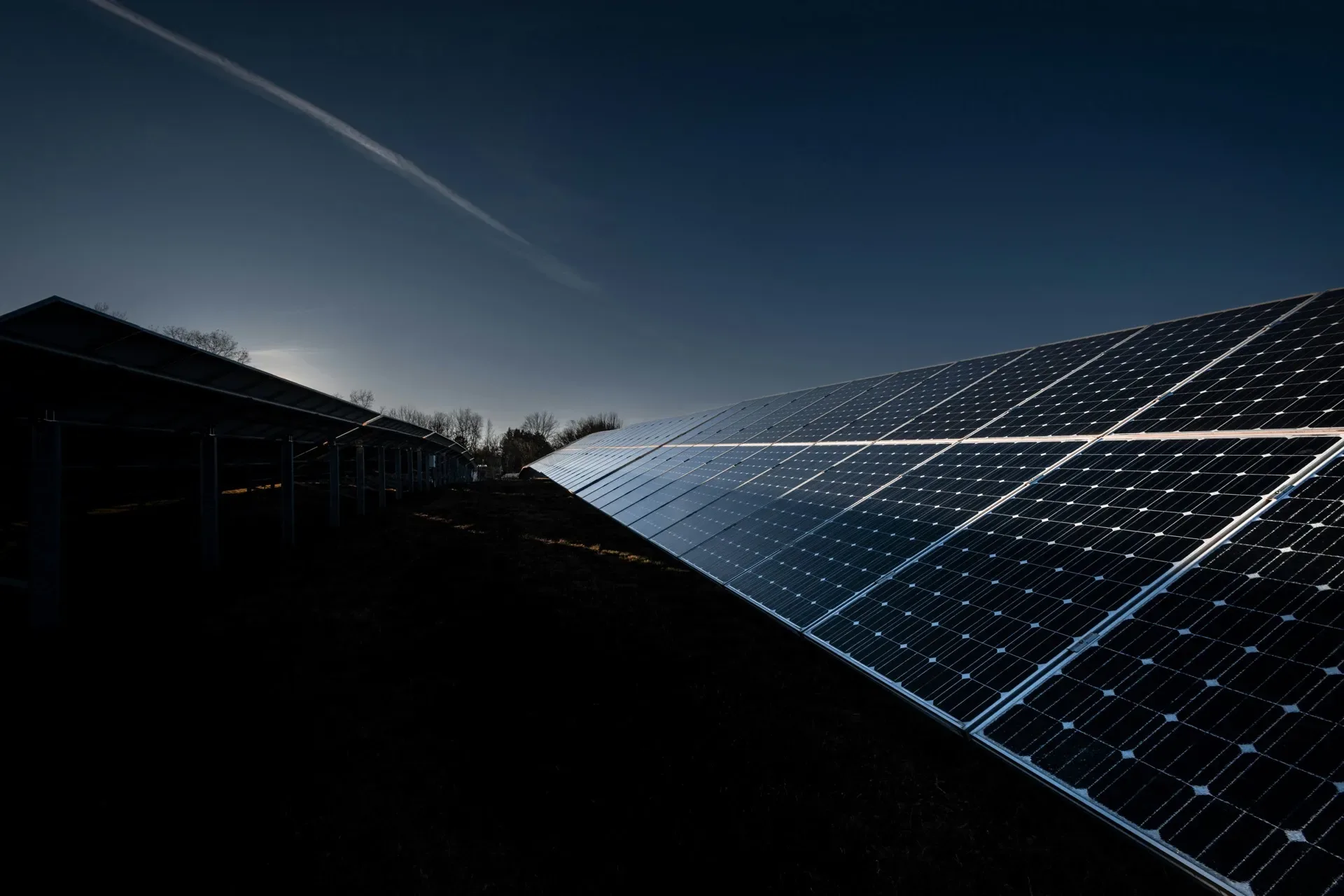 Solaranlage Hintergrund
